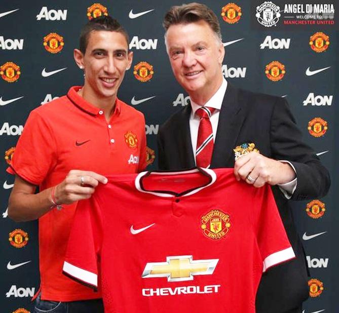 EPL Updates: United's Van Gaal says Di Maria won't provide instant fix