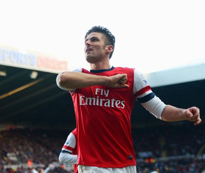 Olivier Giroud of Arsenal