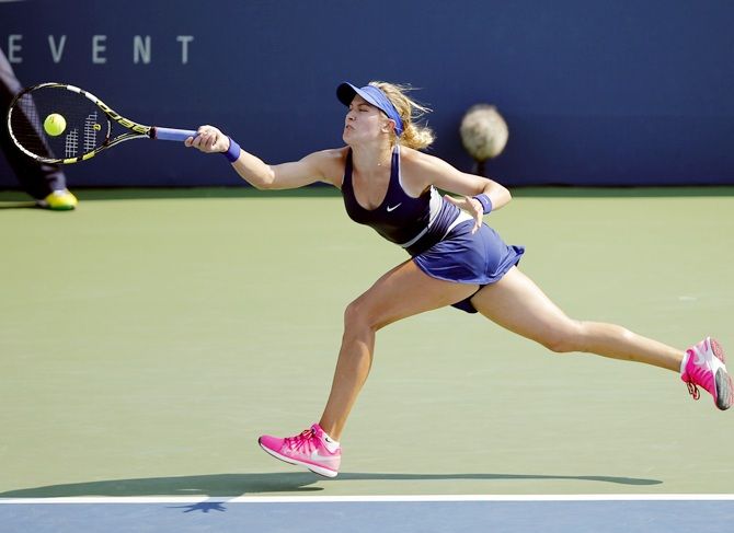 Eugenie Bouchard victory brings smile to future face of tennis