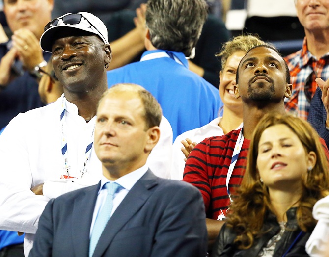 Look who dropped in to support Roger Federer at US Open…