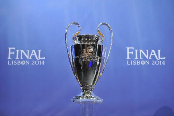 The Champions League trophy