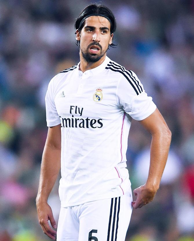 Sami Khedira of Real Madrid 