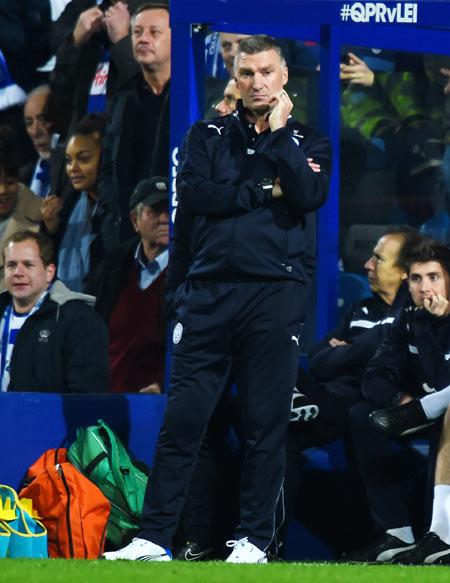 Nigel Pearson, manager of Leicester City