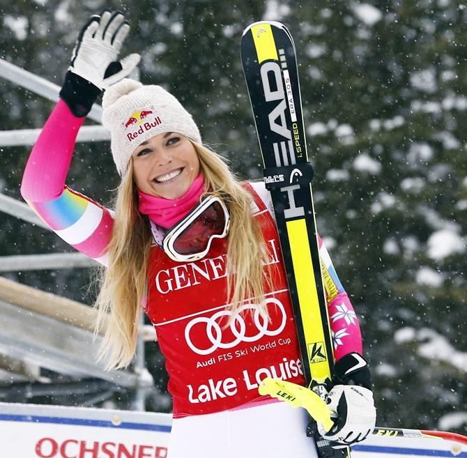 Lindsey Vonn of the USA