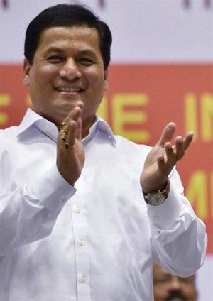 Sports minister Sarbananda Sonowal