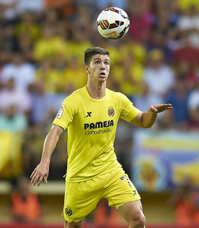 Luciano Dario Vietto of Villarreal in action