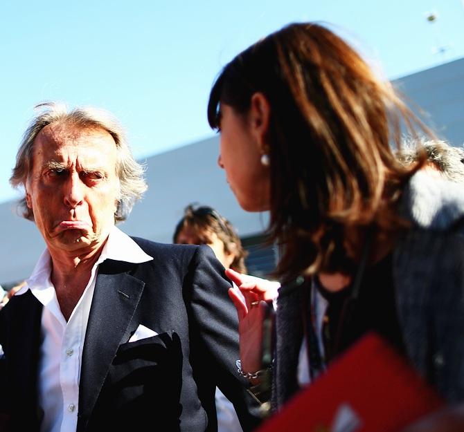 Ferrari Chairman Luca Cordero di Montezemolo