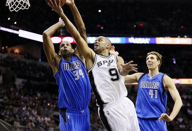 San Antonio Spurs point guard Tony Parker