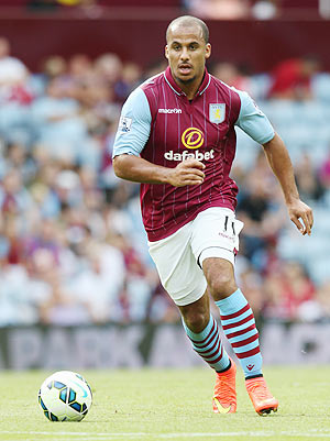 Gabby Agbonlahor of Aston Villa