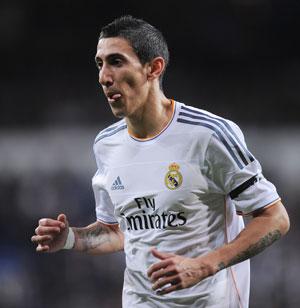 Angel Di Maria of Real Madrid