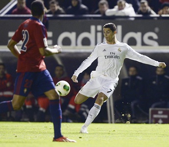 King's Cup: Ronaldo on target as Real knock out Osasuna