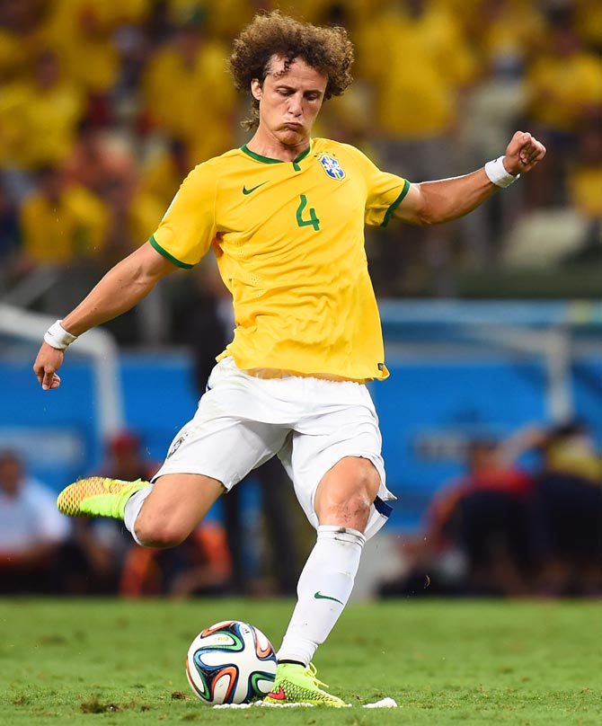 David Luiz of Brazil 