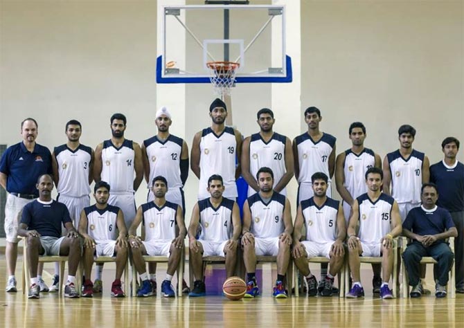 The Indian national basketball team