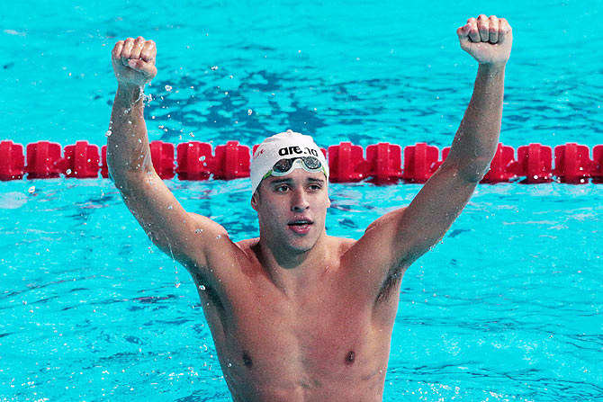 Chad Le Clos of South Africa 