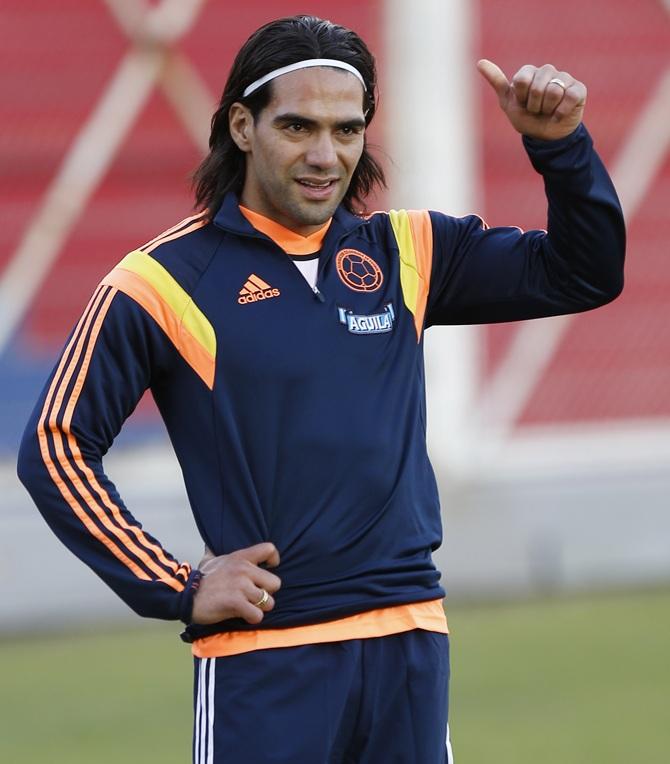 Radamel Falcao of Colombia