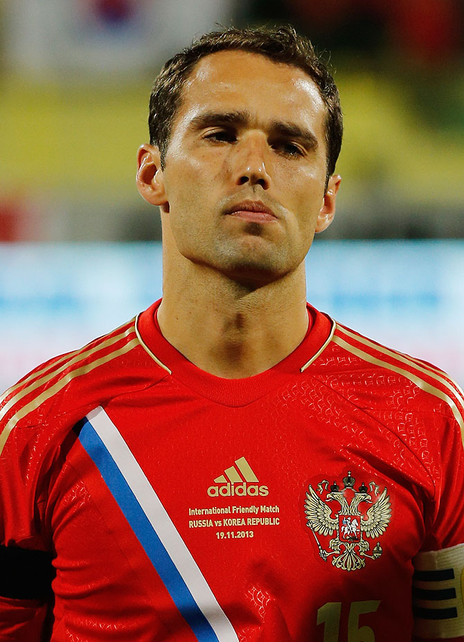 Roman Shirokov of Russia