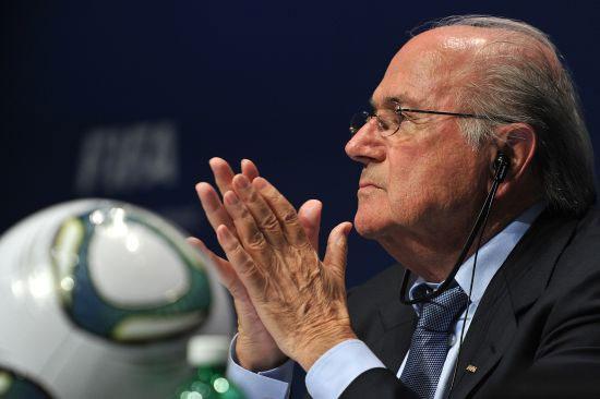 FIFA president Sepp Blatter