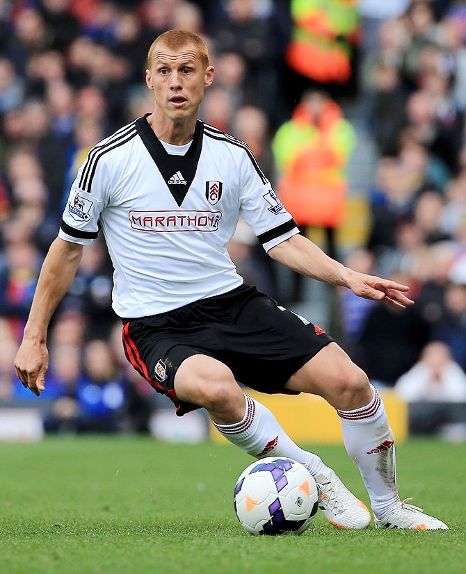 Steve Sidwell of Fulham