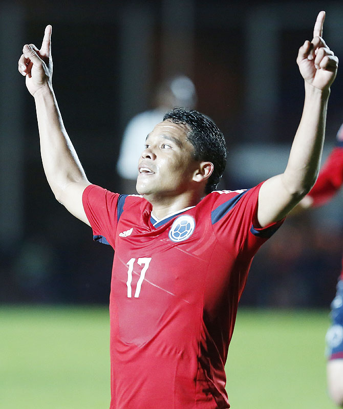 Carlos Bacca of Colombia