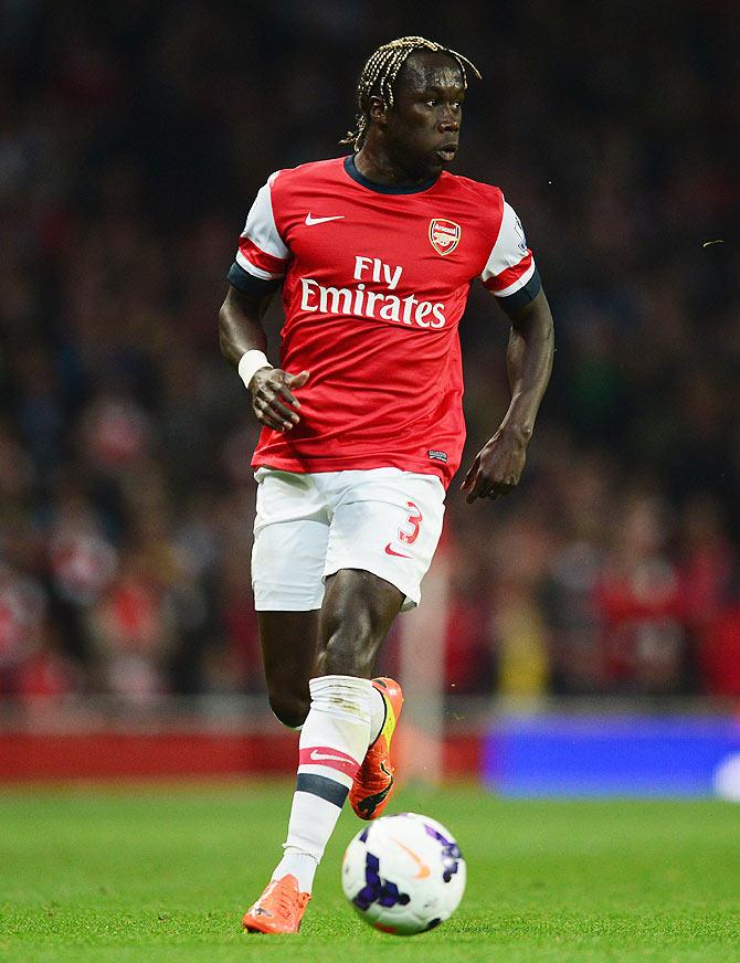 Bacary Sagna of Arsenal