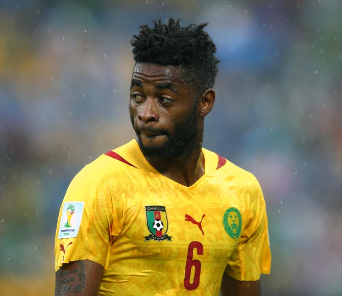 Alex Song of Cameroon