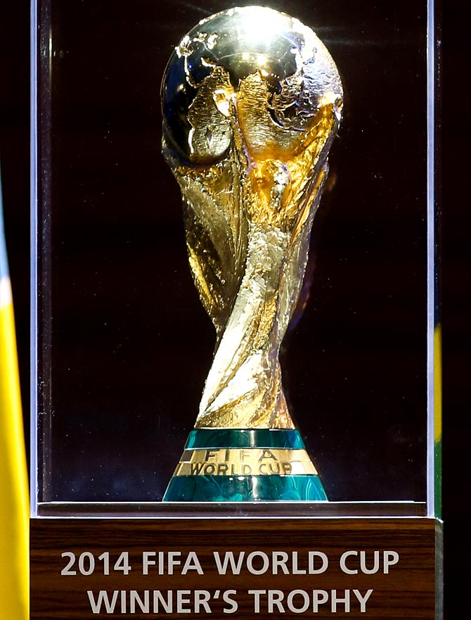 The FIFA World Cup winner's trophy
