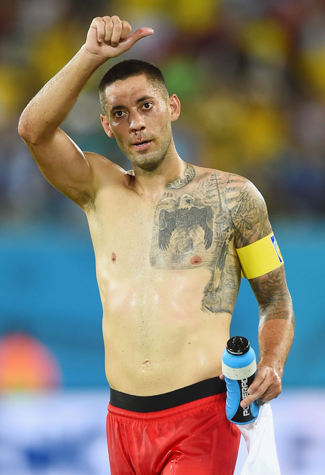 Clint Dempsey of the United States 