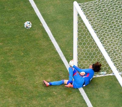 Mexico goalkeeper Guillermo Ochoa 