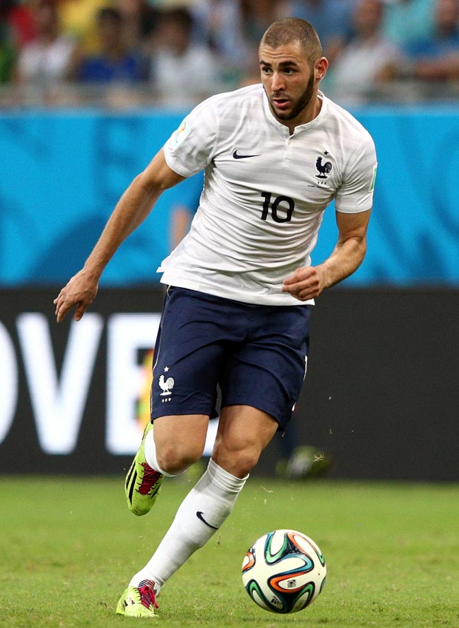 Karim Benzema of France