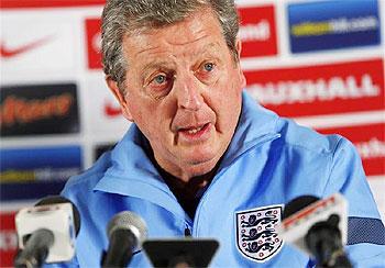 England manager Roy Hodgson 