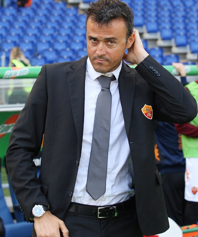 FC Barcelona manager Luis Enrique