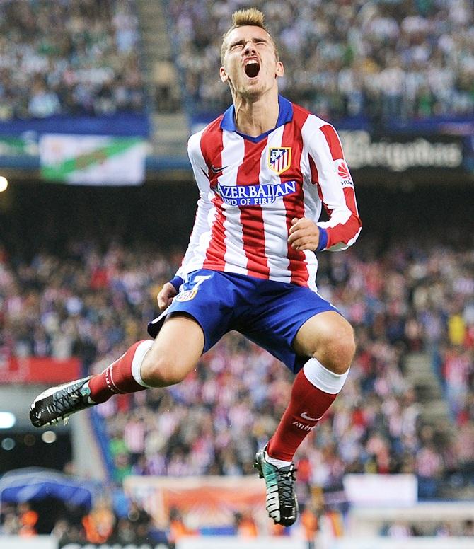 Antoine Griezmann of Club Atletico de Madrid