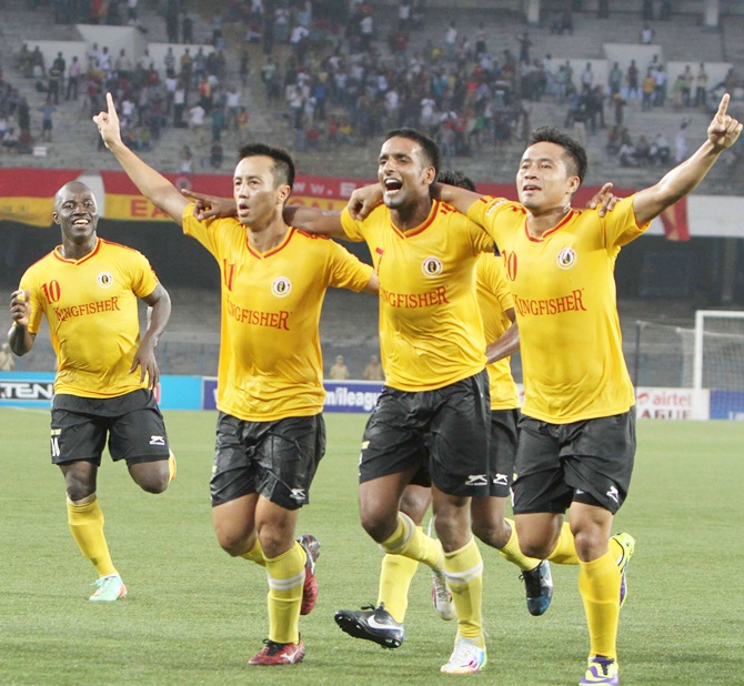 East Bengal players