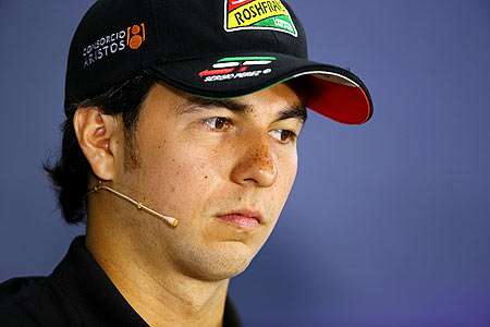 Force India's Sergio Perez