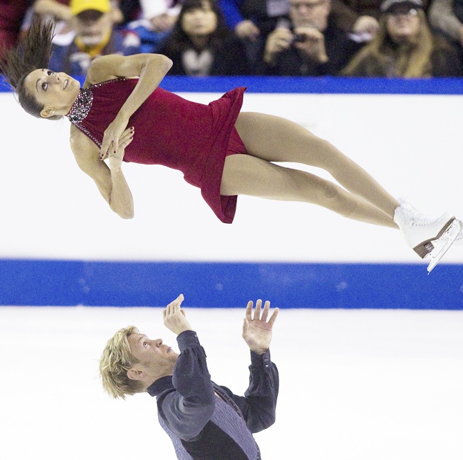 Canada's Brittany Jones and Joshua Reagan