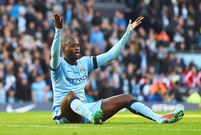 Yaya Toure of Manchester City 