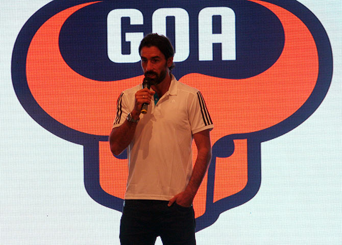 Robert Pires of Goa FC