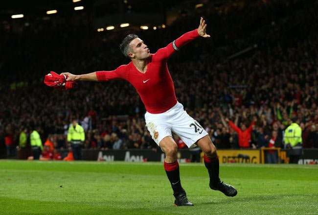 Manchester United's Robin van Persie 