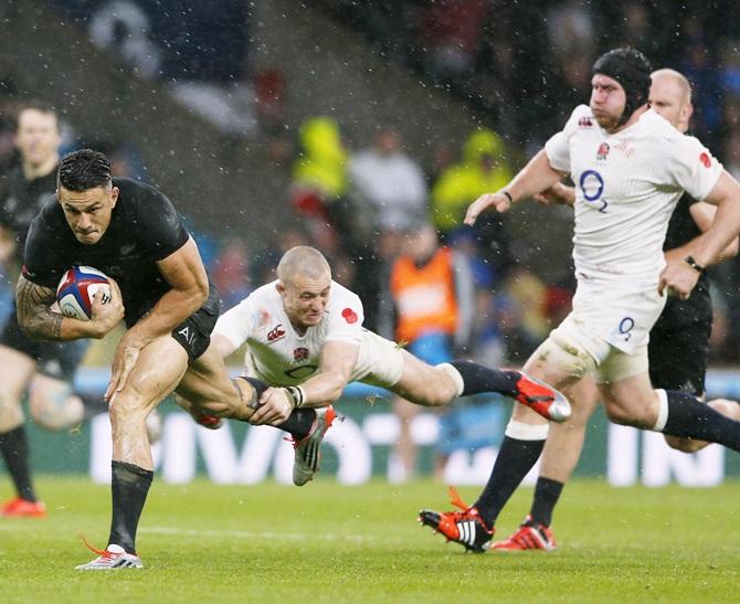 New Zealand's Sonny Bill Williams