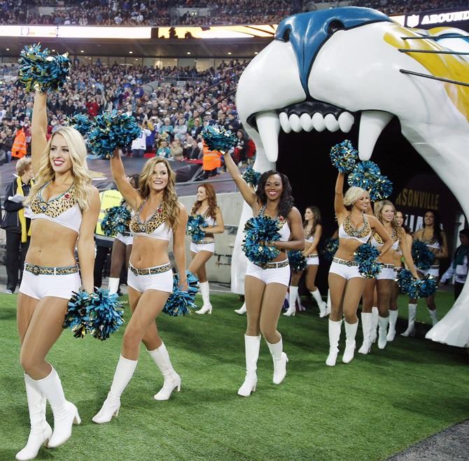 Jacksonville Jaguars' cheerleaders 