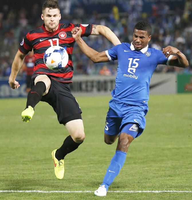 Nasser Al-Shamrani of Saudi Arabia's Al Hilal