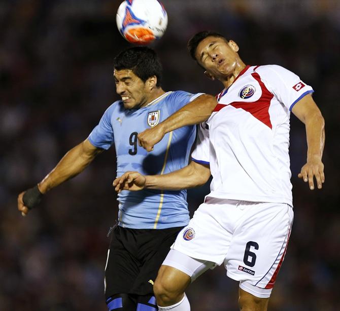 Luis Suarez of Uruguay