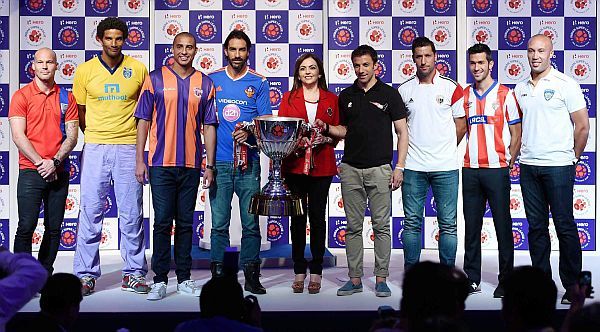 Indian Super League trophy Marquee players