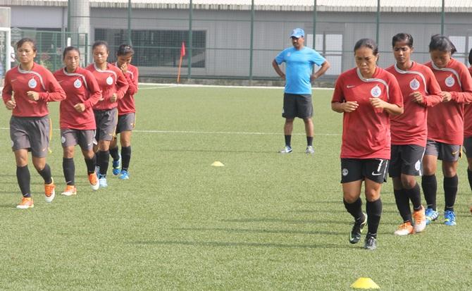 Indian Women's Football team