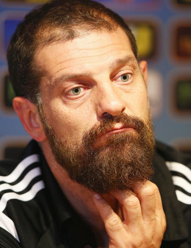 Besiktas manager Slaven Bilic 