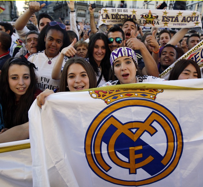 Real Madrid's fans