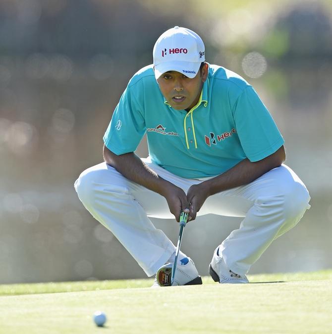 Anirban Lahiri of India