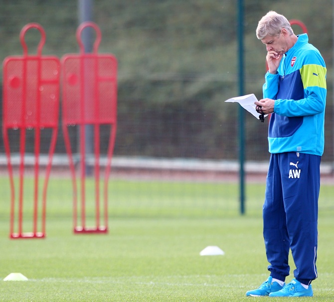 Arsenal manager Arsene Wenger