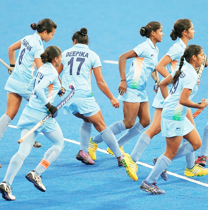 Indian women's hockey team