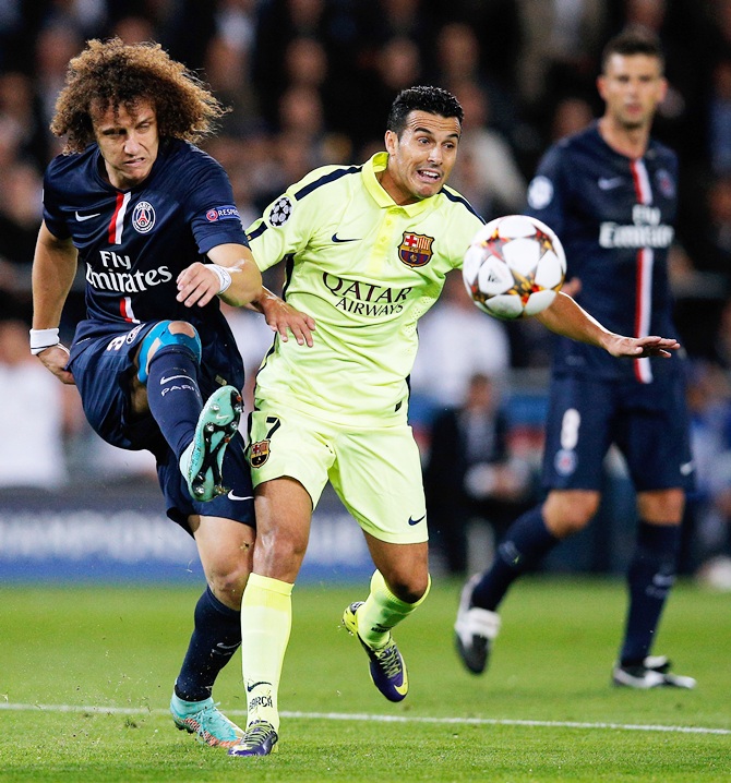 David Luiz of PSG 